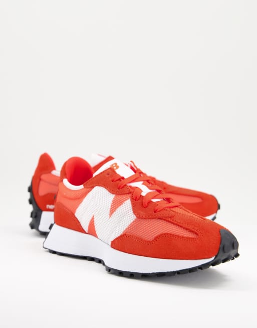 New Balance 327 Baskets Rouge et blanc