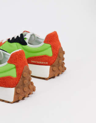 new balance orange et vert