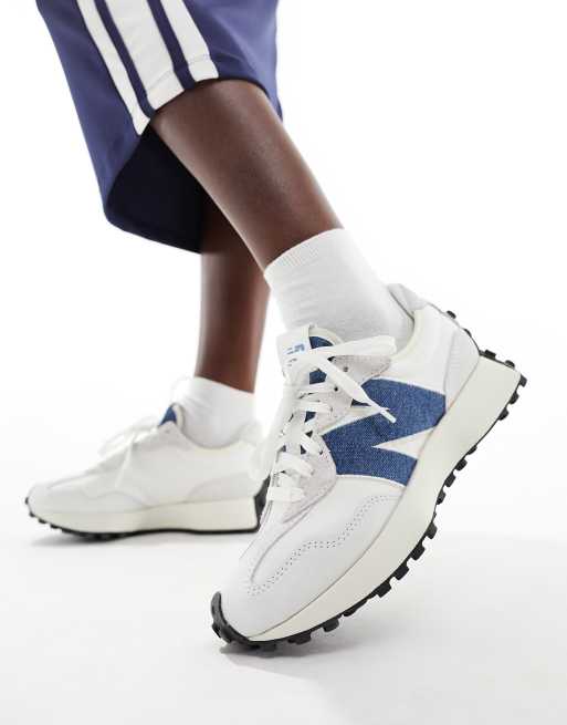 New Balance – 327 – Biało-niebieskie buty sportowe