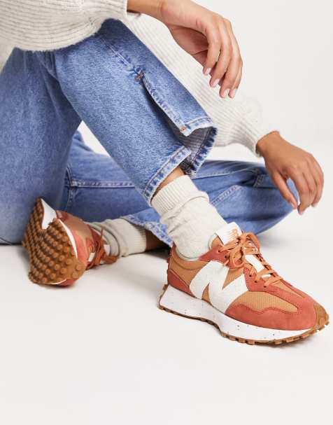 New Balance – 327 – Buty sportowe w kolorze pieczonej pomarańczy - view 1