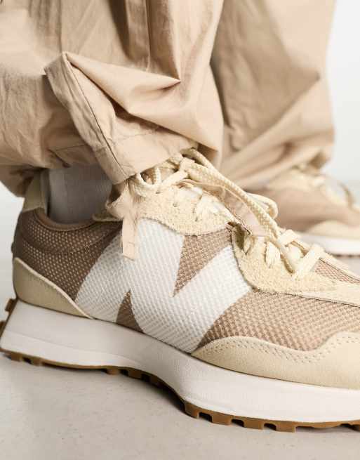 New Balance – 327 – Buty sportowe w owsianym kolorze, 3 z 4