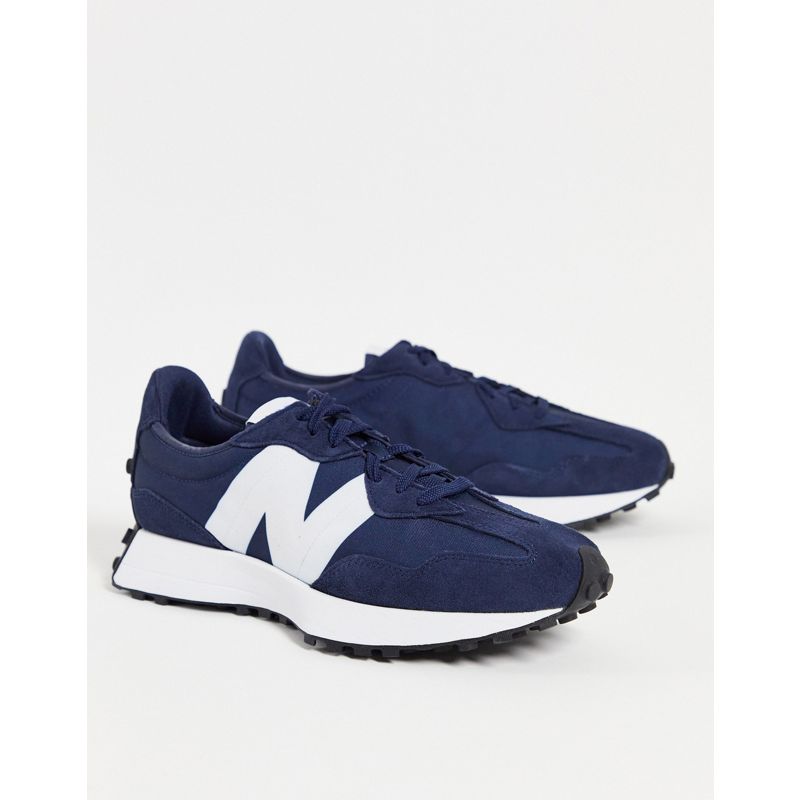 Nl38p Scarpe New Balance - 327 Core - Sneakers blu navy