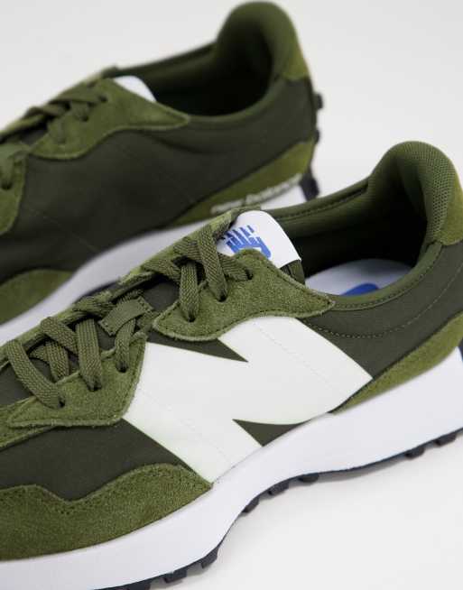 New balance store khaki 327 trainers