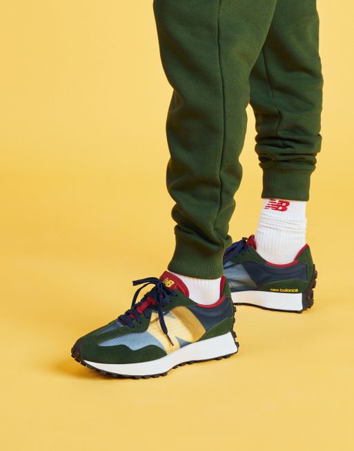 New Balance 327 – Czerwono-granatowe buty sportowe, tylko w ASOS, 4 z 4
