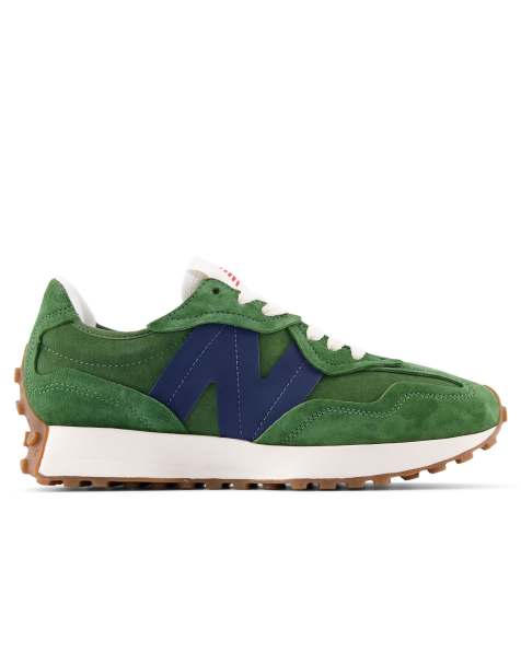 New Balance 327 in green - view 1