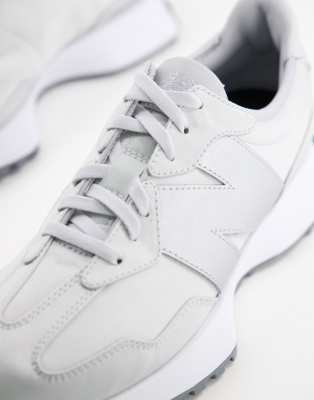 new balance metallic silver