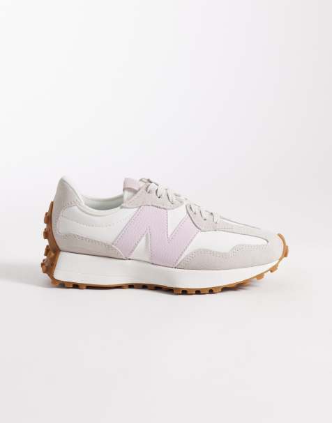 New Balance – 327 – Naturvita och rosa sneakers - view 1