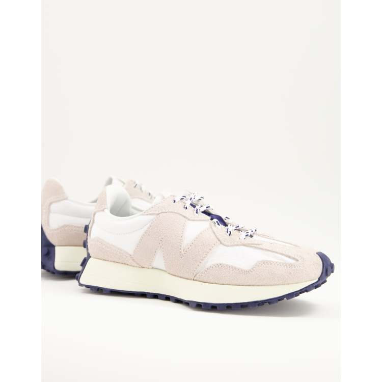 New Balance 327 trainers in off white and brown - exclusive to ASOS, ASOS