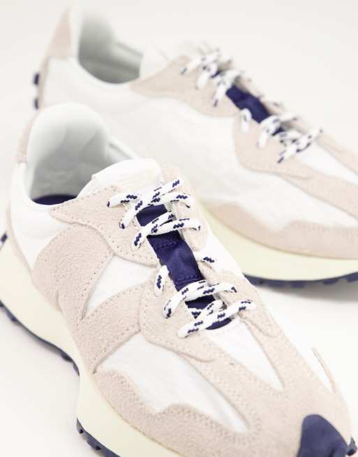 New Balance 327 premium 327 trainers in off white | ASOS