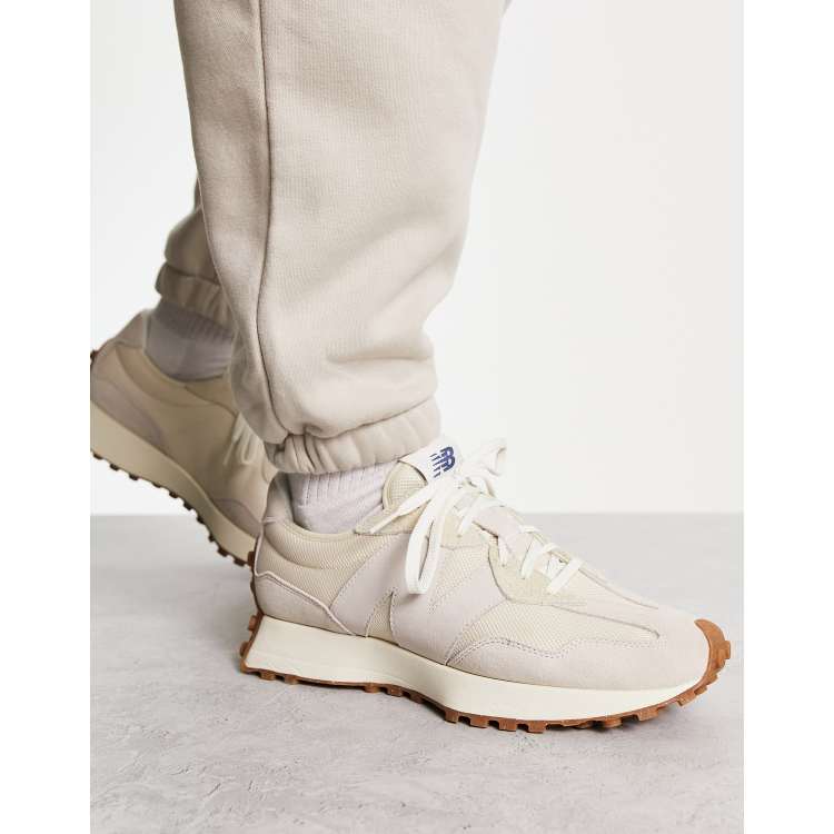 New Balance 327 premium sneakers in off-white