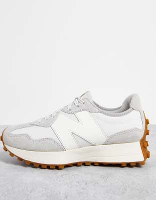 New Balance - 327 - Sneaker aus Wildleder in Grau