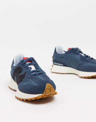 new balance 327 bleu jean