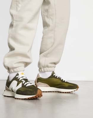 New Balance 327 - Sneaker in Khaki-Grau