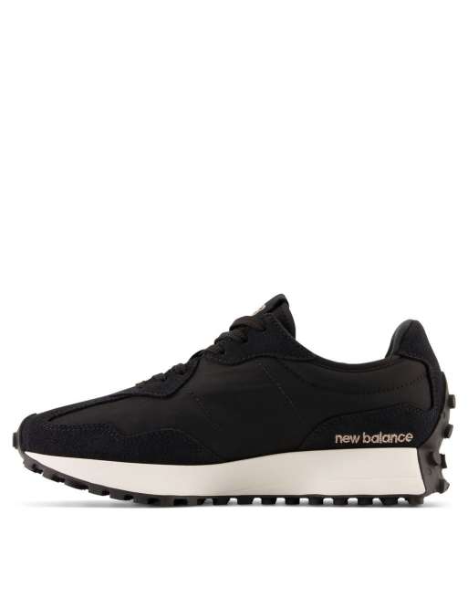 New Balance – 327 – Sneaker in Schwarz und mit Leopardenmuster, 2 von 4