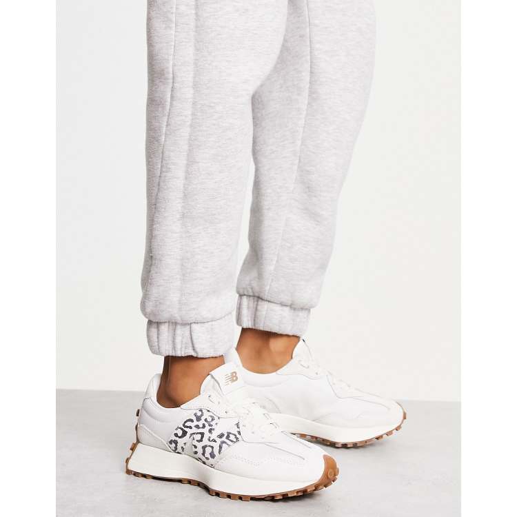 New Balance Sneakers bianche con dettagli leopardati Nachhaltigkeit New balance Impact Running Gurteltasche 327 ClassicfuncenterShops
