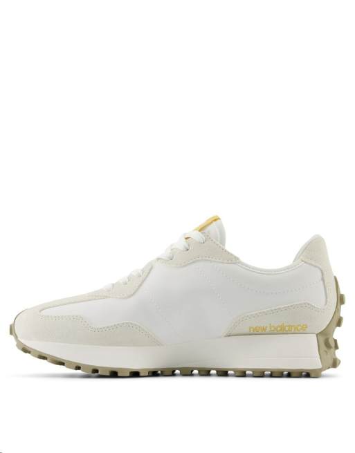 New Balance - 327 - Sneakers bianche e gialle, 4 di 4