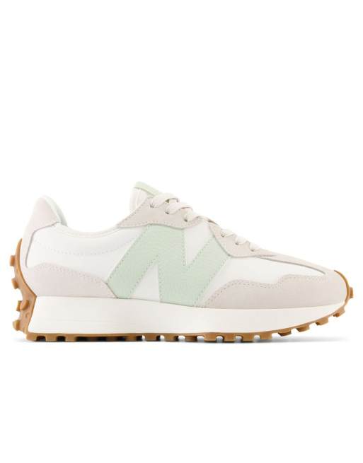New Balance - 327 - Sneakers in beige en groen