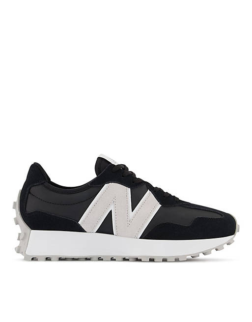 New Balance 327 sneakers in black and white | ASOS