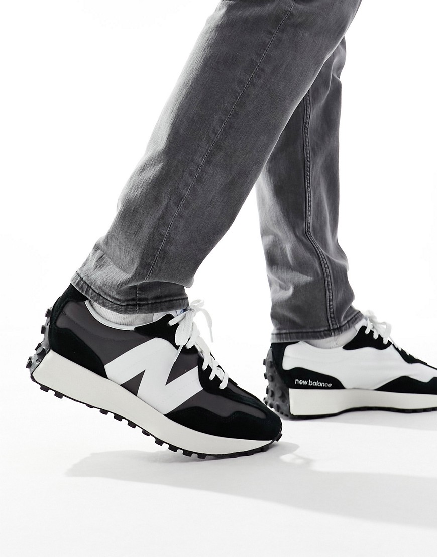 327 sneakers in black with white detail