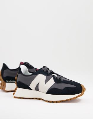 black new balance 327