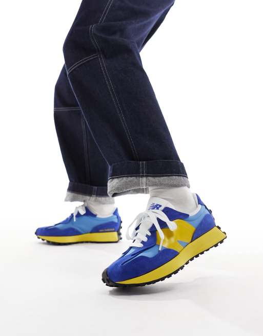 New balance geel clearance blauw