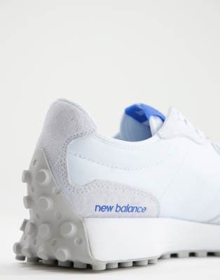 new balance 327 trainers in blue