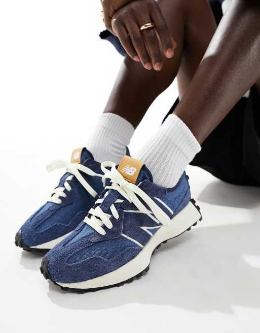 New Balance 327 sneakers in blue ASOS
