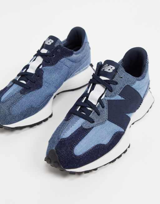 New Balance 327 sneakers in blue ASOS