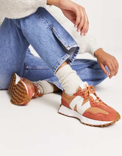 Burnt orange outlet sneakers