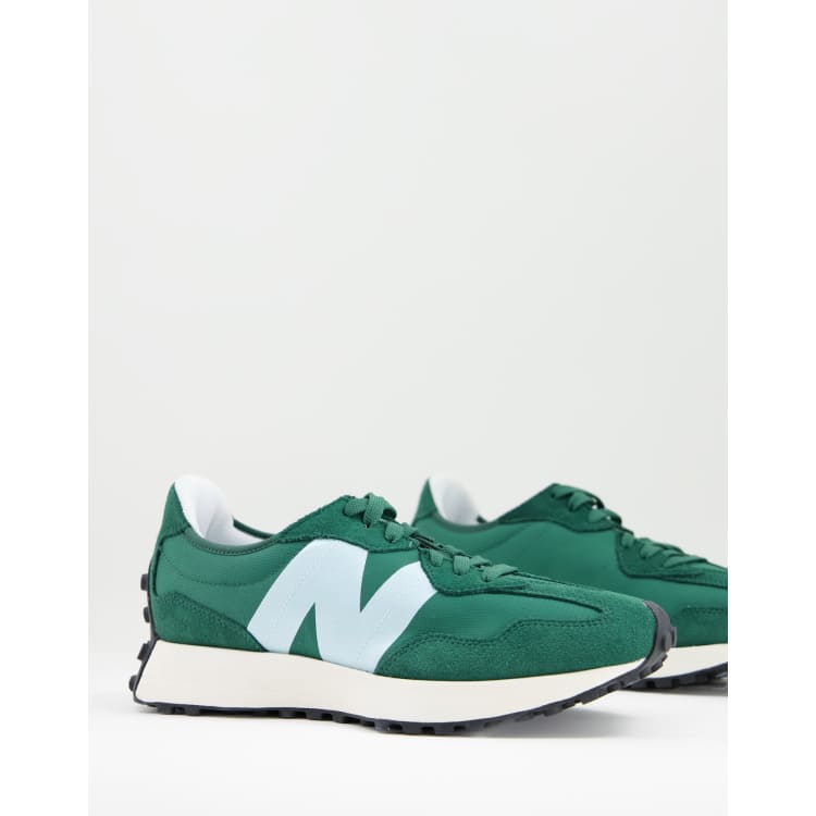 New Balance 327 sneakers in green and white | ASOS