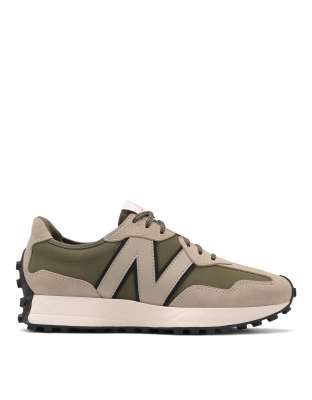 New Balance 327 Sneakers In Khakigreen ModeSens