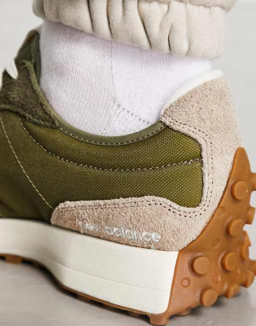 New Balance 327 sneakers in khaki