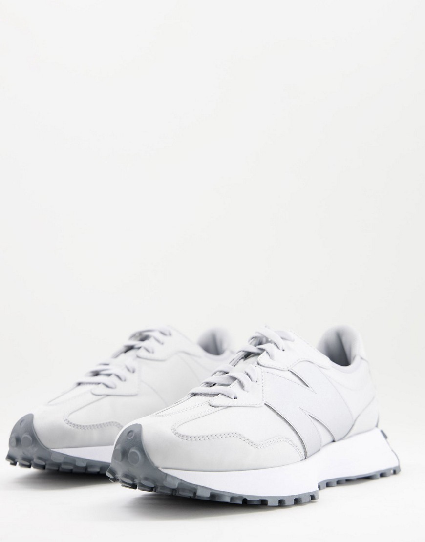 New Balance 327 Sneakers In Metallic Silver In Gray | ModeSens