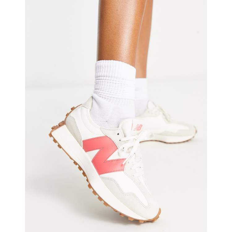 New Balance 327 sneakers in off white and pink New Balance Hombre ML574 in Azul Rosa ClassicfuncenterShops