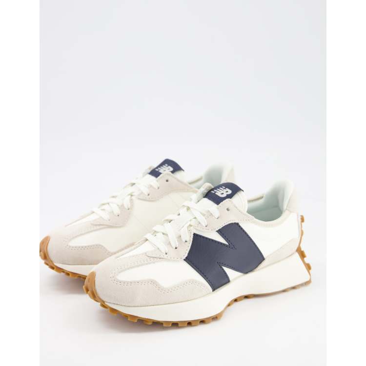 New Balance 327 sneakers in off white/navy | ASOS