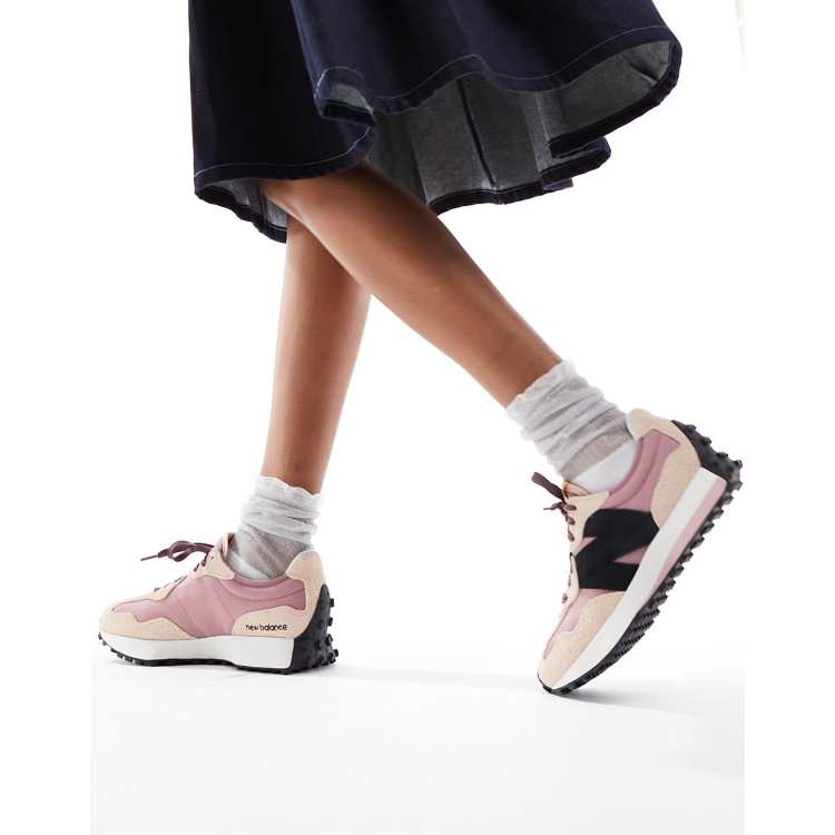 【New Balance】327 Natural Pink Men’s Women’s Sneakers New Balance 327 sneakers in pink | ASOS