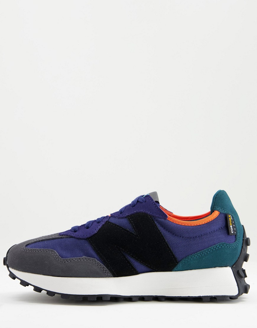 New Balance 327 sneakers in purple and black-Multi