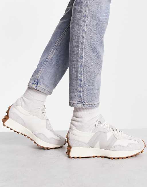 New Balance 327 sneakers in white with gray detail - Exclusive to ASOS |  ASOS