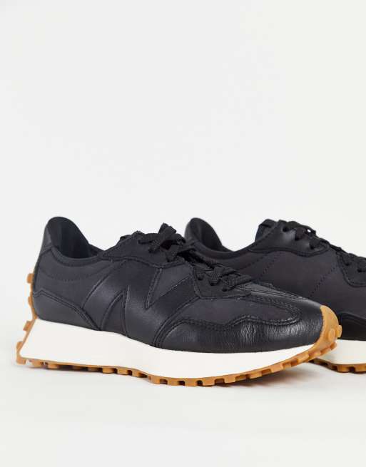 New Balance - 327 - Sneakers premium nere in raso