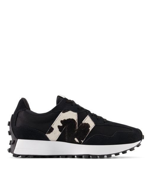 New Balance 327 sneakers with animal print in black | ASOS