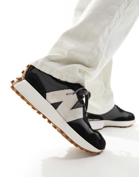 New Balance - 327 - Sorte og beige sneakers - Kun hos ASOS - view 1