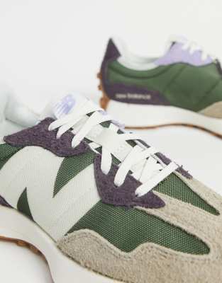 new balance 327 olive beige