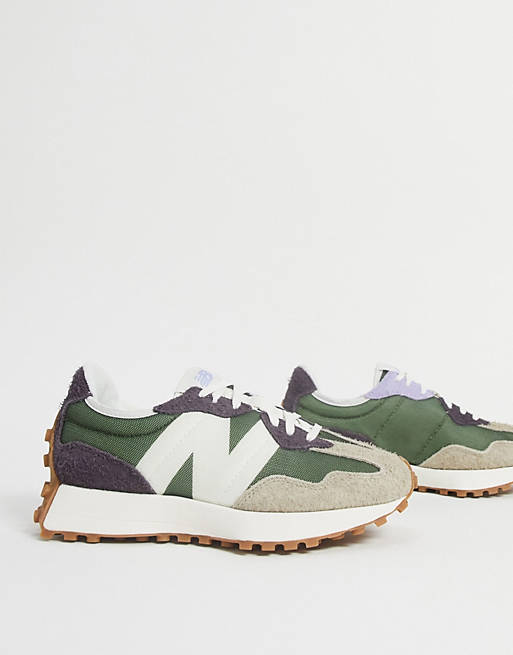 New Balance 327 Summer Brights trainers in green