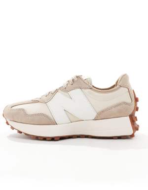 New Balance 327 trainers in beige