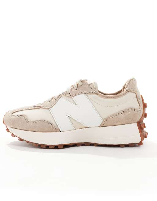 New Balance 327 trainers in beige