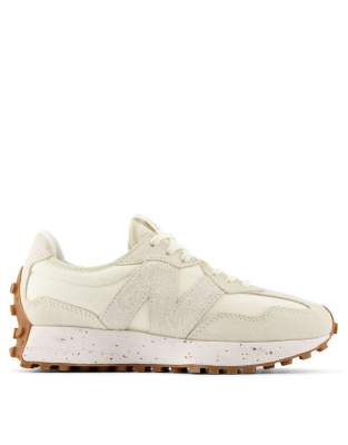 New Balance 327 trainers in beige, ASOS