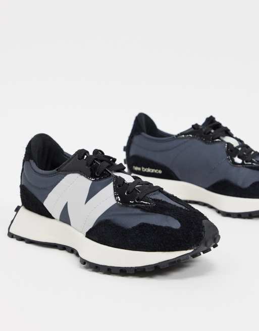 new balance 327 black and grey womens