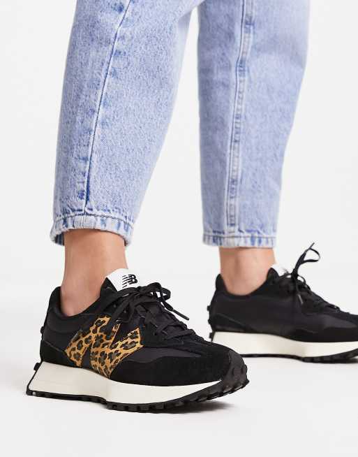 New balance black outlet leopard