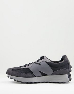 New balance 327 trainers in black - ASOS Price Checker