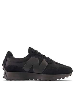 New Balance 327 trainers in black